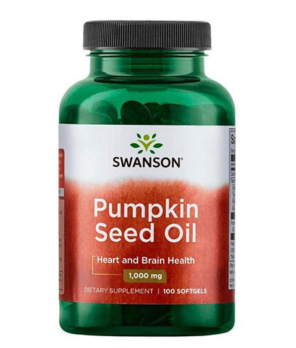 Pumpkin Seed Oil 1000 mg - 100 Гел капсули  Swanson - Nutra Best Bulgaria