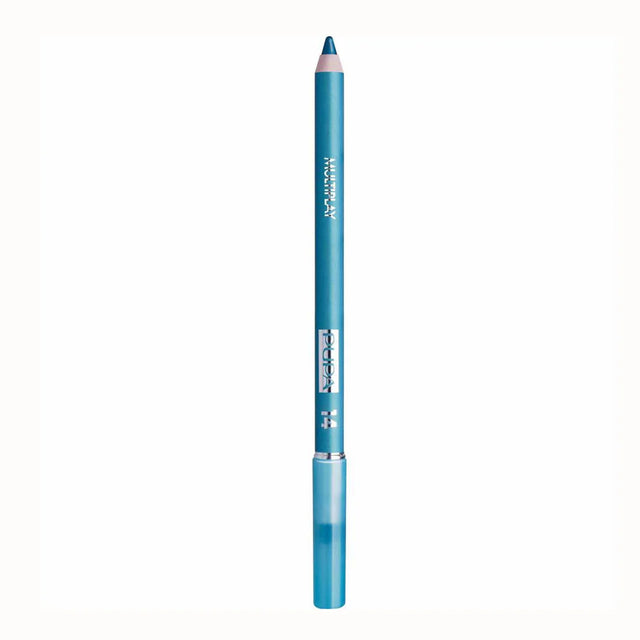 Pupa, Multiplay, Double-Ended, Eyeshadow & Kajal Eyeliner 2-In-1, 14, Water Green, 1.2 g *Tester  Pupa - Nutra Best Bulgaria