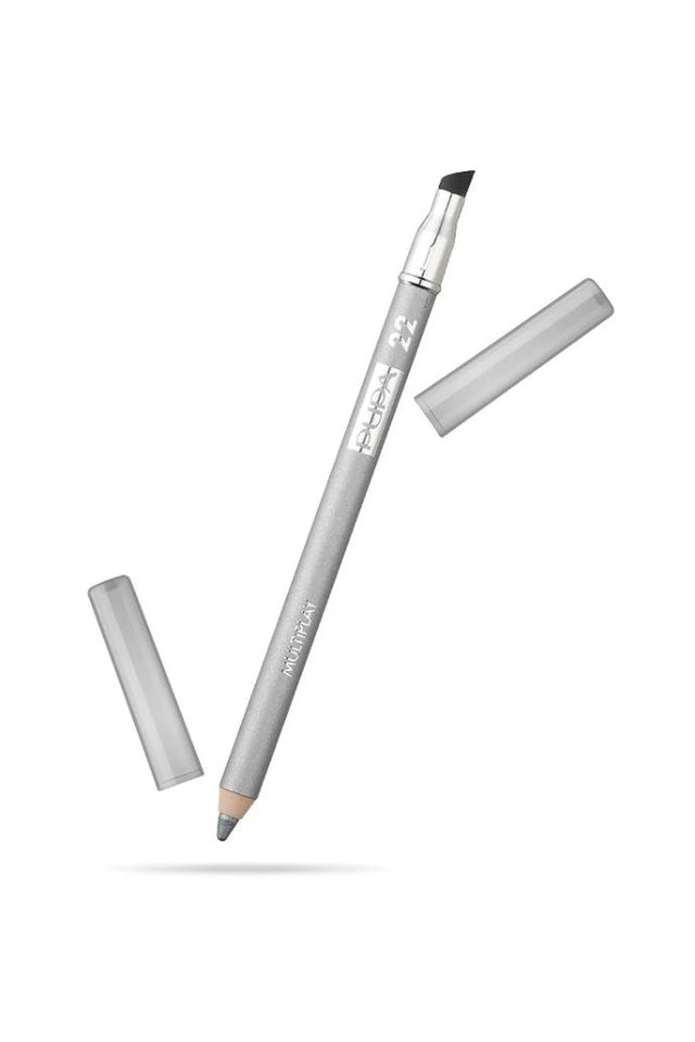 Pupa, Multiplay, Double-Ended, Eyeshadow & Kajal Eyeliner 2-In-1, 22, Pure Silver, 1.2 g *Tester  Pupa - Nutra Best Bulgaria