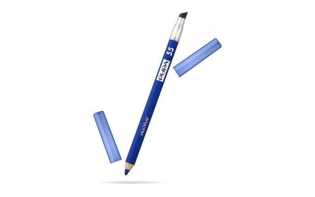 Pupa, Multiplay, Double-Ended, Eyeshadow & Kajal Eyeliner 2-In-1, 55, Electric Blue, 1.2 g *Tester  Pupa - Nutra Best Bulgaria