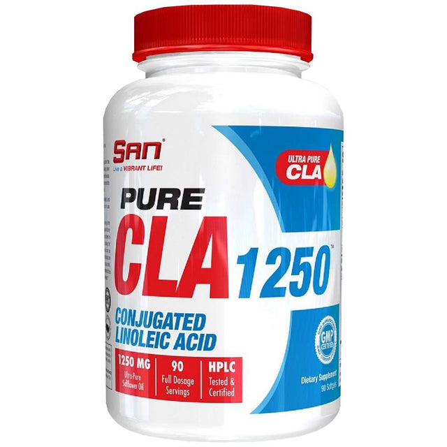 Pure CLA 1250 - 180 Гел капсули  SAN - Nutra Best Bulgaria