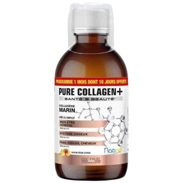 Pure Collagen+ Liquid | Fish Collagen - 500 мл  Eric Favre - Nutra Best Bulgaria