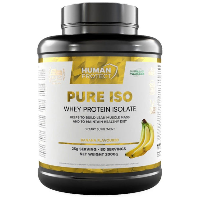 Pure Iso | Whey Protein Isolate - 2000 грама  Human Protect - Nutra Best Bulgaria