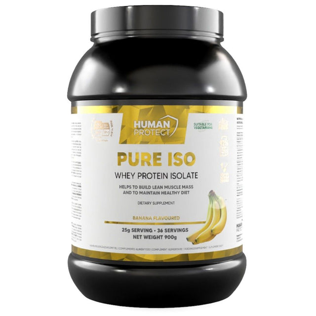 Pure Iso | Whey Protein Isolate - 900 грама  Human Protect - Nutra Best Bulgaria