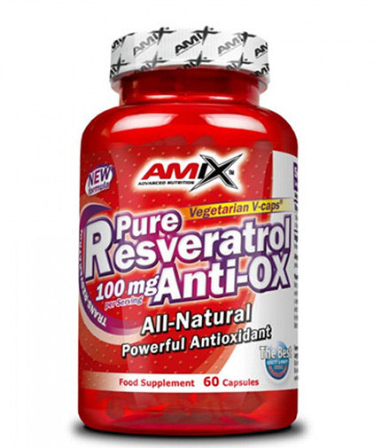 Pure Resveratrol / 60 Caps.  AMIX - Nutra Best Bulgaria