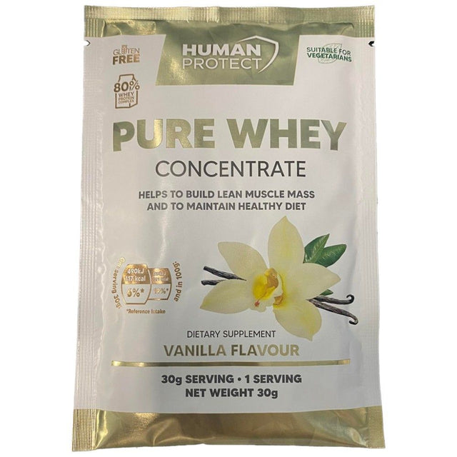 Pure Whey Concentrate - 30 грама  Human Protect - Nutra Best Bulgaria