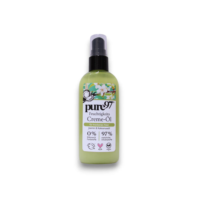 Pure97, Jasmin & Kokosnuss, Hair Cream Treatment, For Heat Protectant, 100 ml  Pure97 - Nutra Best Bulgaria