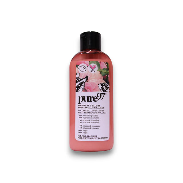 Pure97, Rose & Baobab, Hair Shampoo, For Volume, 200 ml  Pure97 - Nutra Best Bulgaria