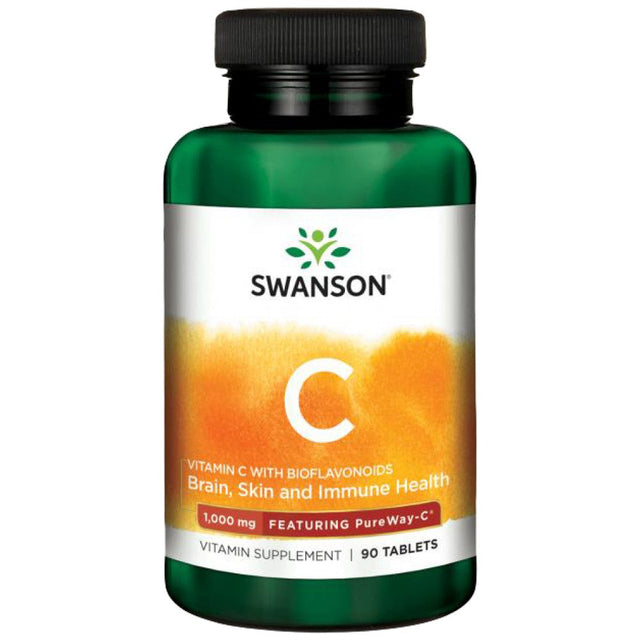 PureWay-C 1000 mg with Bioflavonoids - 90 Таблетки  Swanson - Nutra Best Bulgaria