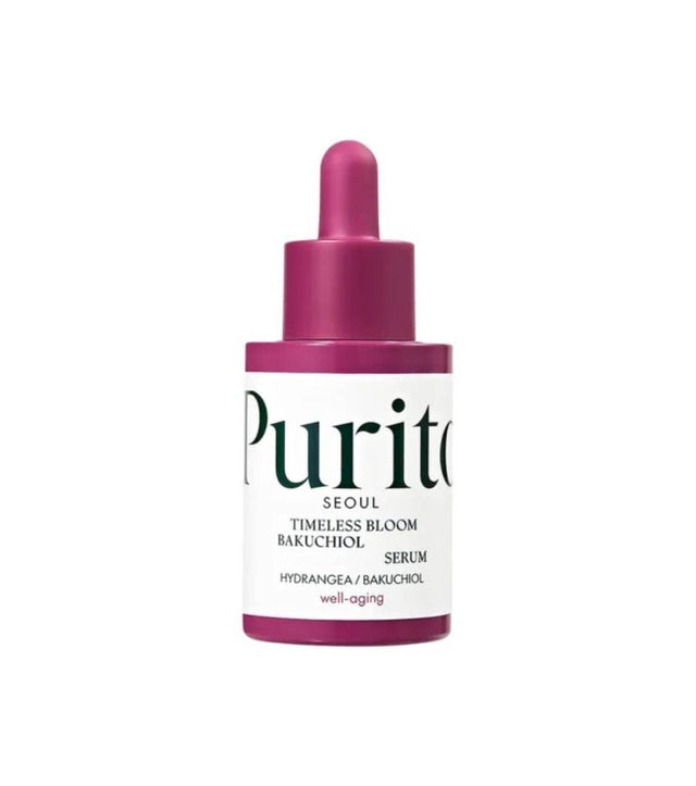 Purito - Timeless Bloom Bakuchiol Revitalizing Serum - Pleťové sérum proti vráskám s bakuchiolem - 30ml  Purito - Nutra Best Bulgaria