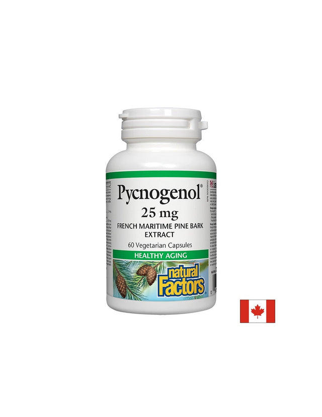 Pycnogenol 25 mg - 60 капсули  Natural Factors - Nutra Best Bulgaria