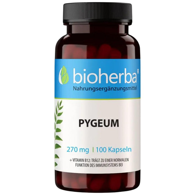 Pygeum 270 mg - 100 капсули  Bioherba - Nutra Best Bulgaria