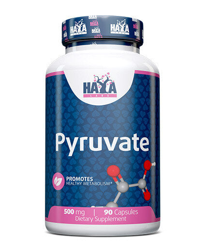 Pyruvate 500mg. / 90 Caps.  Haya Labs - Nutra Best Bulgaria