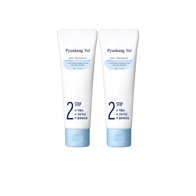 Pyunkang Yul - Kids Toothpaste, Blueberry, 2 x 60g  Pyunkang Yul - Nutra Best Bulgaria
