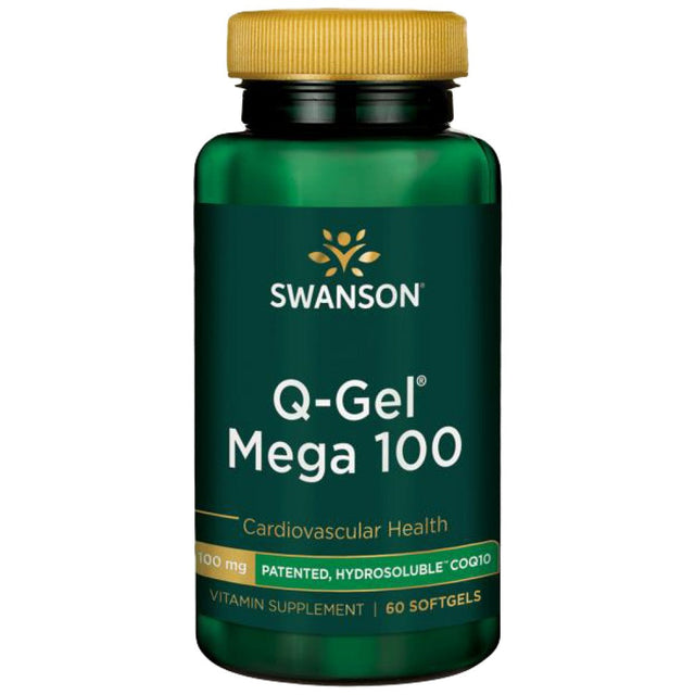Q-Gel Mega 100 60 Гел капсули  Swanson - Nutra Best Bulgaria