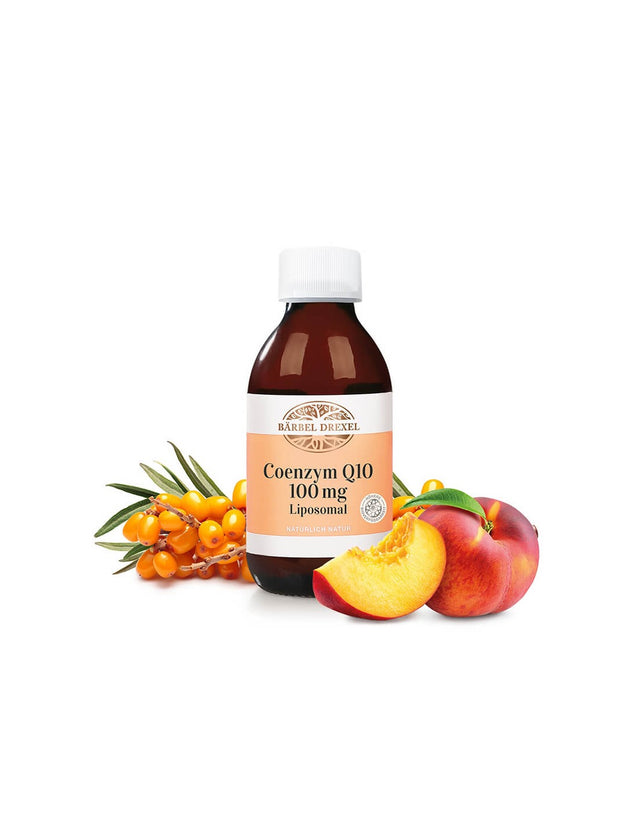 Коензим Q10 с висока абсорбция – За здраво сърце, 150 ml (с вкус на праскова)  Bärbel Drexel - Nutra Best Bulgaria