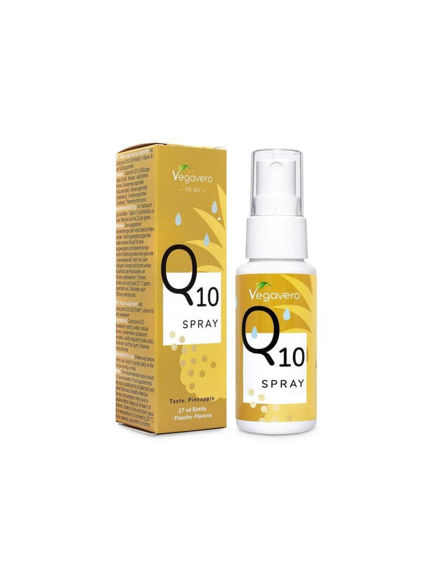 Q10 Spray/ Коензим Q10/ Oрален спрей, 27 ml, 100% Vegan Vegavero  Vegavero - Nutra Best Bulgaria