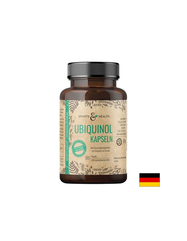 Сърдечно здраве и енергия - Убиквинол QH, 100 mg x 90 капсули  Sports & Health Solutions - Nutra Best Bulgaria