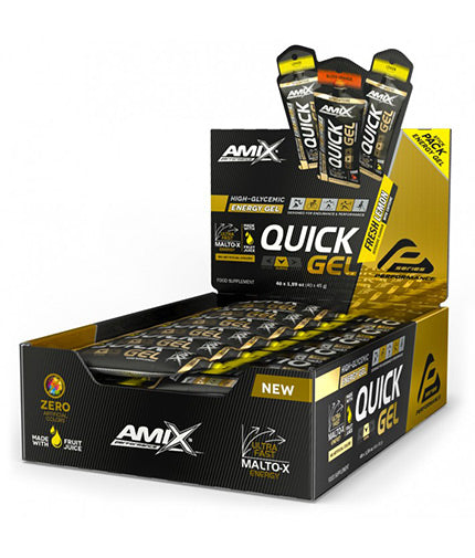 QUICK Energy Gel Box / 40x45g  AMIX - Nutra Best Bulgaria