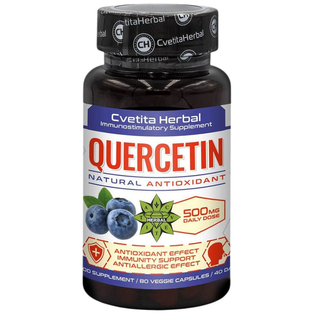 Quercetin 250 mg 80  Cvetita Herbal - Nutra Best Bulgaria