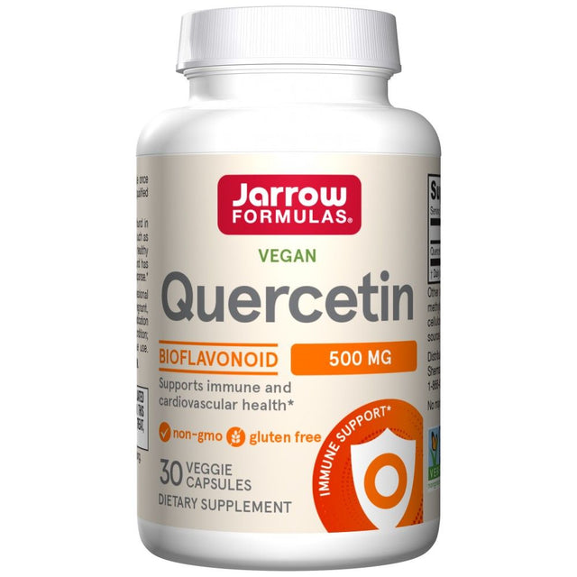 Quercetin 500 mg - 100 капсули  Jarrow Formulas - Nutra Best Bulgaria