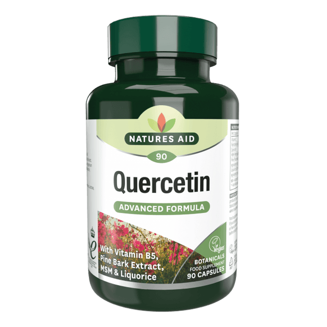 Кверцетин Формула (Quercetin Formula) 90 капсули NaturesAid  Natures Aid - Nutra Best Bulgaria