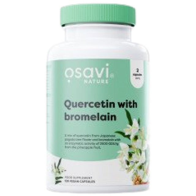 Quercetin with Bromelain - 120 капсули  Osavi - Nutra Best Bulgaria