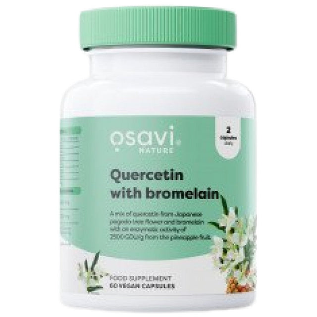 Quercetin with Bromelain - 60 капсули  Osavi - Nutra Best Bulgaria