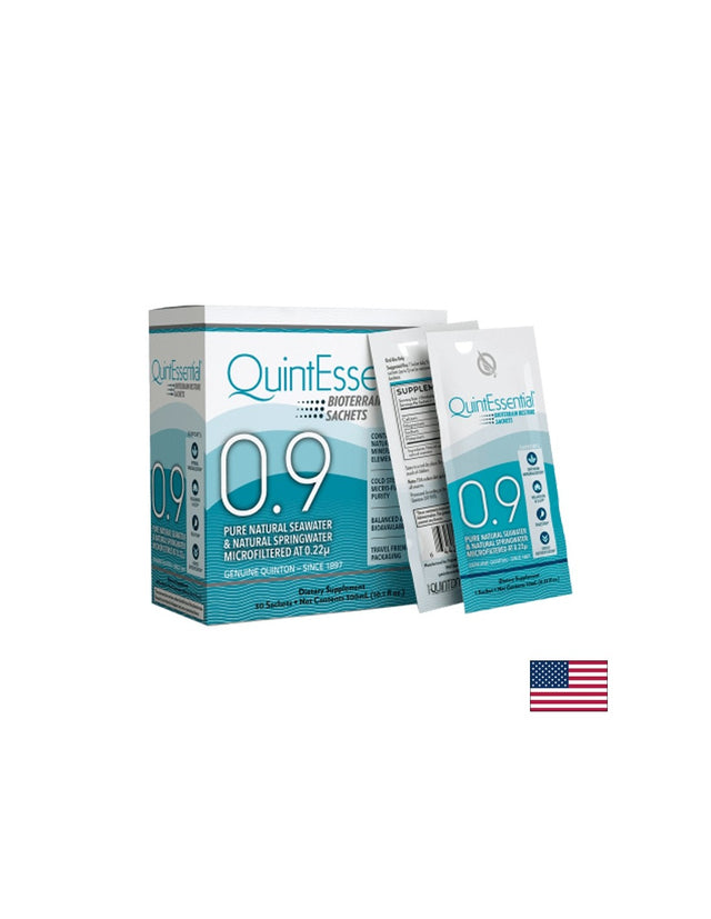 Електролитен баланс и енергия - QuintEssential 0.9 Bioterrain Restore, 30 сашета x 10 ml  Quicksilver - Nutra Best Bulgaria