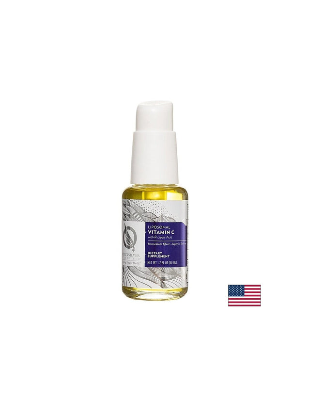 Витамин С & R-алфа липоева киселина – антиоксидант - Липозомална, високоусвоима формула, 50 ml  Quicksilver - Nutra Best Bulgaria