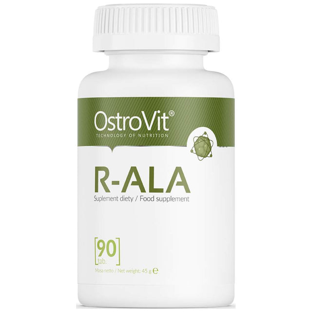 R-ALA 100 mg 90 Таблетки  OstroVit - Nutra Best Bulgaria