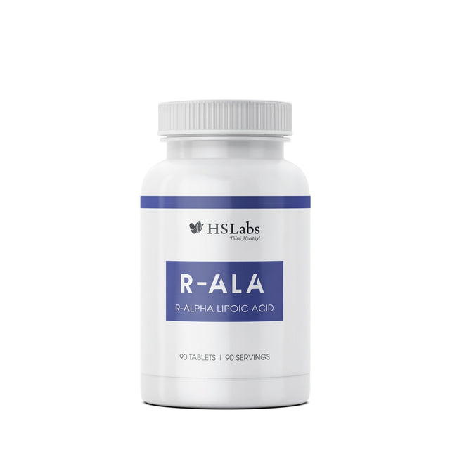 R - ALPHA LIPOIC ACID - 100 mg - 90 tablets  HS LABS - Nutra Best Bulgaria