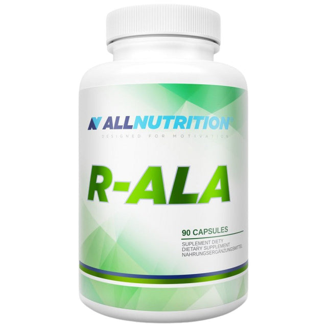 R-ALA | R-Alpha Lipoic Acid 200 mg - 90 капсули  AllNutrition - Nutra Best Bulgaria