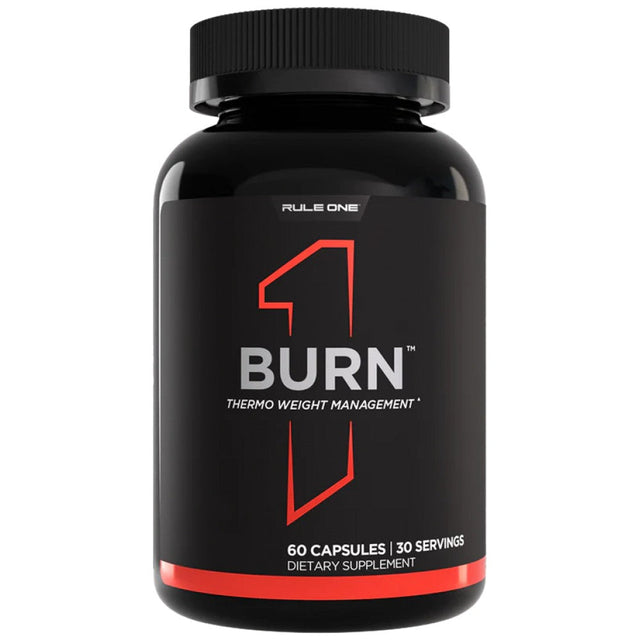 R1 Burn Caps | with Forskohlii, Grains of Paradise & Caffeine Matrix - 60 капсули  Rule1 - Nutra Best Bulgaria