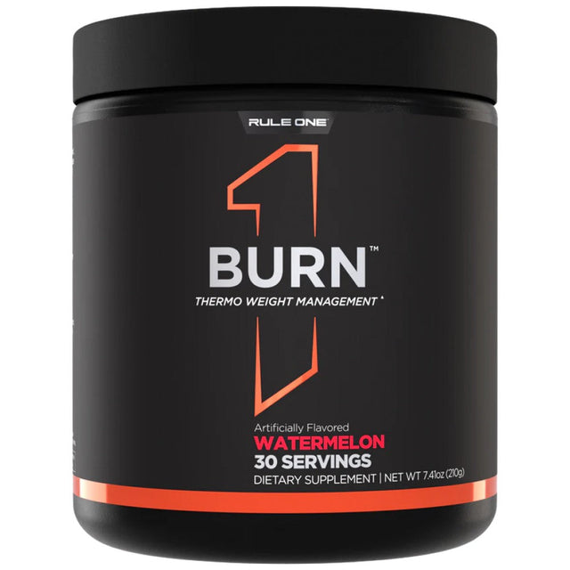 R1 Burn Powder | with Forskohlii, Grains of Paradise & Caffeine Matrix - 210 грама  Rule1 - Nutra Best Bulgaria