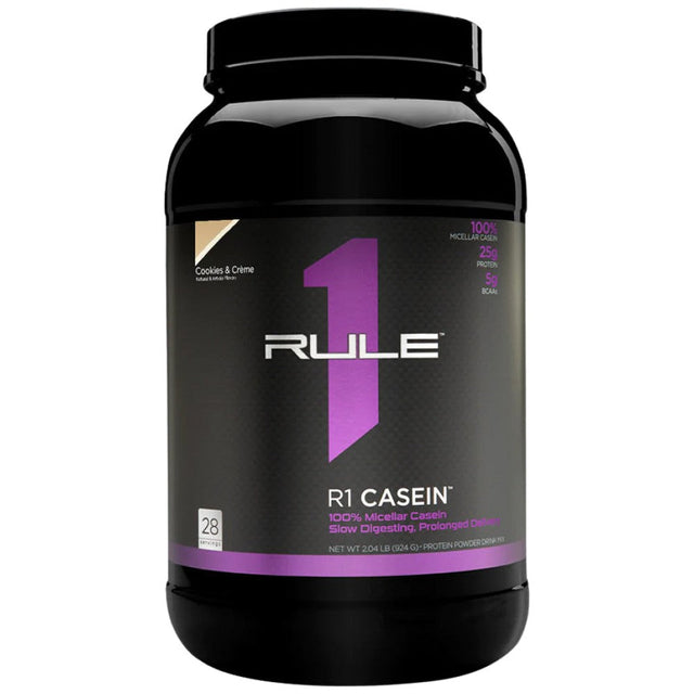 R1 Casein | Premium Micellar Casein - 924 грама  Rule1 - Nutra Best Bulgaria