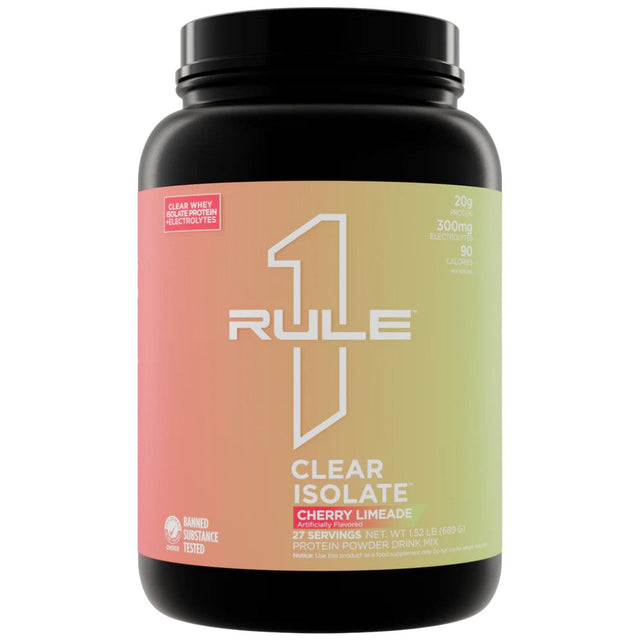 R1 Clear Isolate - 689 грама  Rule1 - Nutra Best Bulgaria