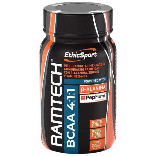 RAMTECH - BCAA 4:1:1 - 120 Таблетки  EthicSport - Nutra Best Bulgaria