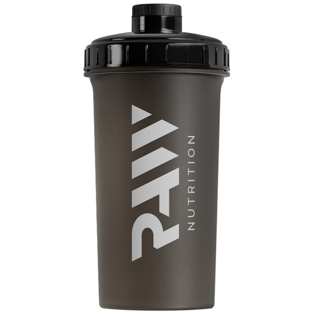 RAW Logo Shaker - Black 700 мл  RAW Nutrition - Nutra Best Bulgaria