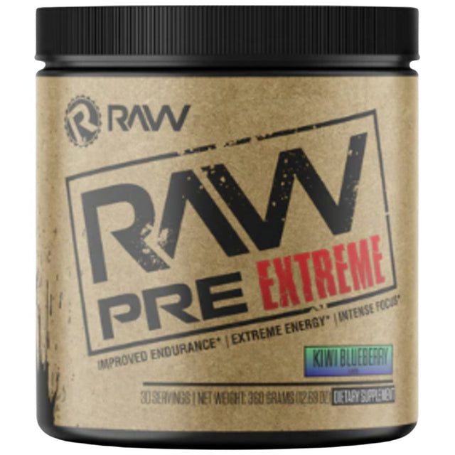 RAW Pre Extreme - 360 грама  RAW Nutrition - Nutra Best Bulgaria