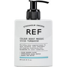 REF - Colour Boost Masque Vivid Turquoise - Vyživující maska s barevnými pigmenty pro oživení barvy - 200ml  REF - Nutra Best Bulgaria