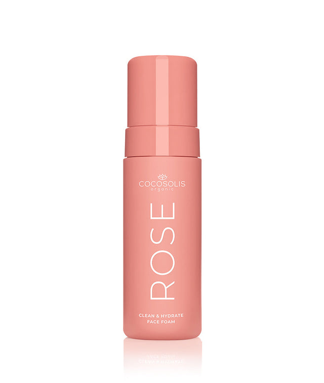 ROSE Clean & Hydrate Face Foam 150 ml  COCOSOLIS - Nutra Best Bulgaria