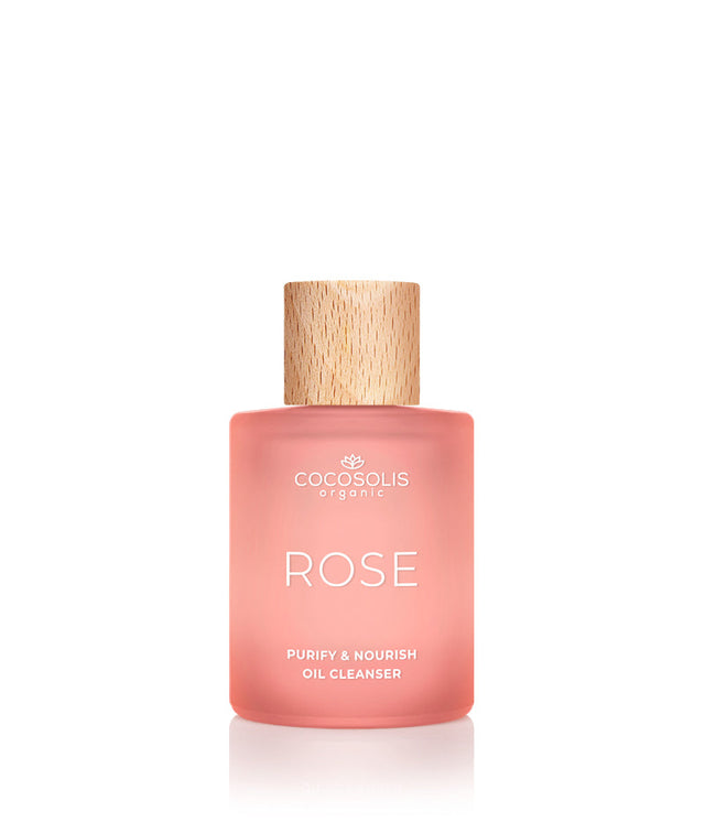 ROSE Purify & Nourish Oil Cleanser 50ml  COCOSOLIS - Nutra Best Bulgaria