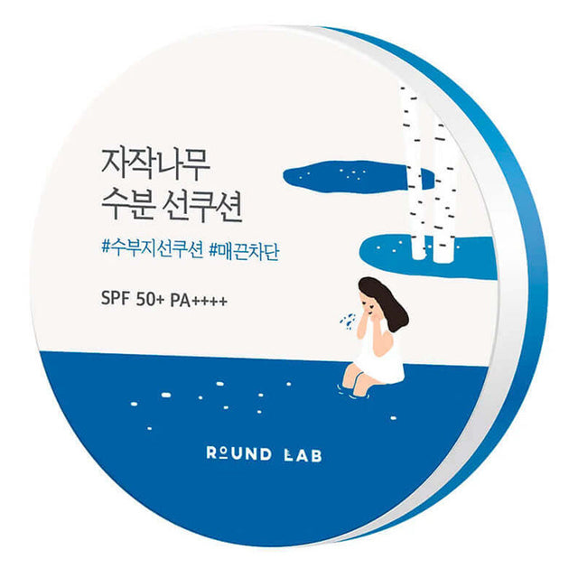 ROUND LAB Birch Juice Moisturizing Sun Cushion 15 g  Round Lab - Nutra Best Bulgaria