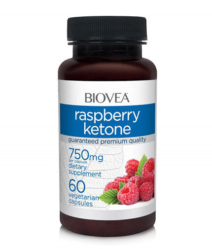 Raspberry Ketone 750 mg / 60 Caps  Biovea - Nutra Best Bulgaria