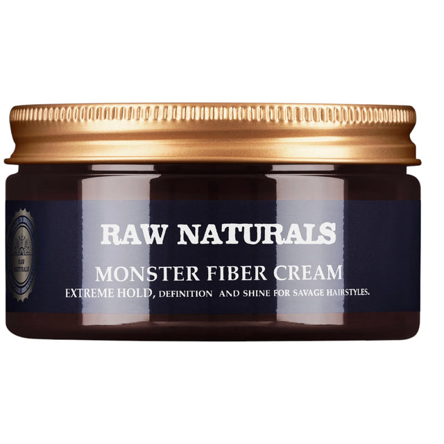 Raw Naturals, Monster Fiber, No Parabens, Hair Styling Cream, 10, 100 ml  Raw Naturals - Nutra Best Bulgaria