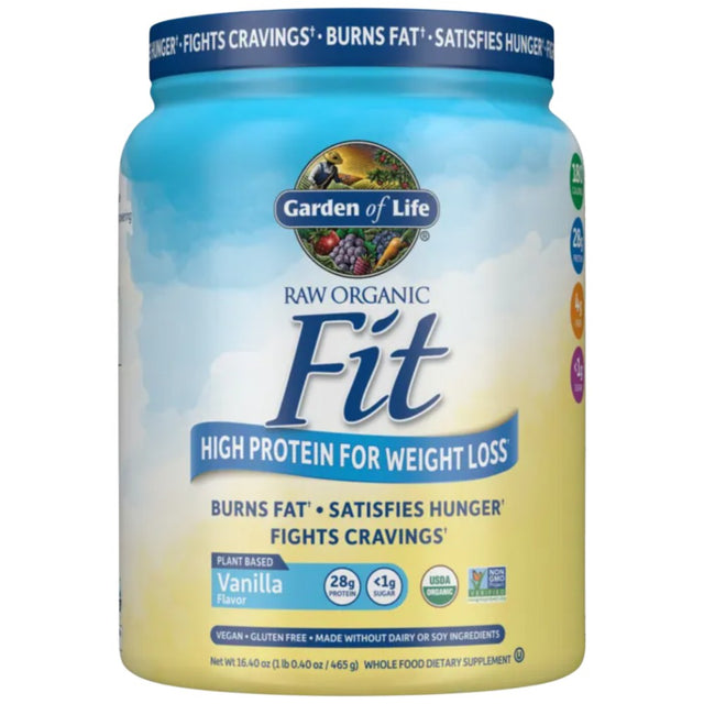 Raw Organic Fit | High Protein Weight Loss - 445 грама  Garden Of Life - Nutra Best Bulgaria