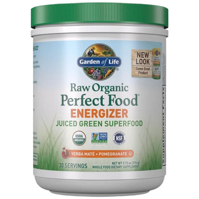 Raw Organic | Perfect Food Energizer - 276 грама  Garden Of Life - Nutra Best Bulgaria