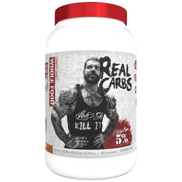 Real Carbs | Complex Carbohydrates - 1800 грама  Rich Piana 5% Nutrition - Nutra Best Bulgaria