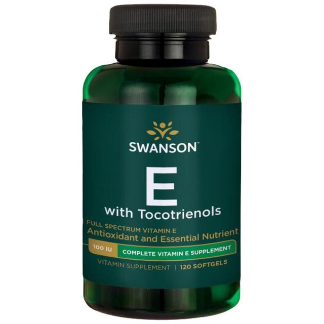 Real Food E from Non-GMO Sunflower Oil 60 Гел капсули  Swanson - Nutra Best Bulgaria